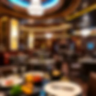 Gourmet Dining at Resorts World Atlantic City Charming dining area featuring an array of gourmet dishes