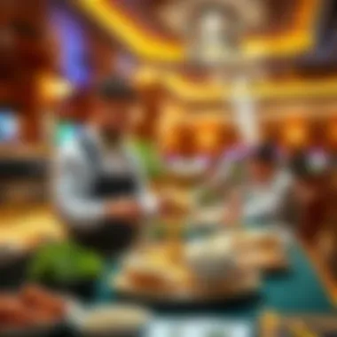 Impeccable service at Sands Casino Buffet