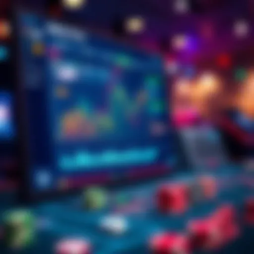 Analytical dashboard showcasing betting statistics