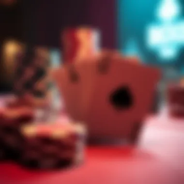 Strategies Driven by Poker Deck Components Illustration of strategies influenced by poker deck components