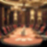 Aristocratic Elegance in Casinos Luxurious casino interior reflecting aristocratic elegance