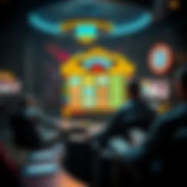 The Future of Online Gaming Conceptual art depicting the future of online gaming