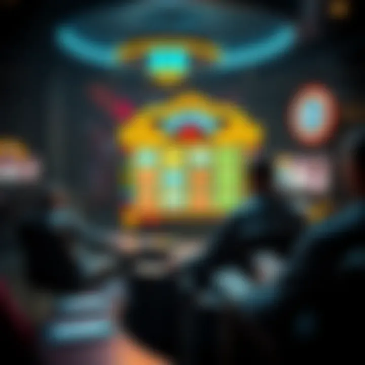 The Future of Online Gaming Conceptual art depicting the future of online gaming