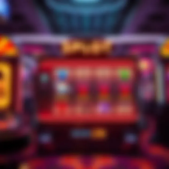 Innovative Space Slot Design Futuristic slot machine design featuring space themes