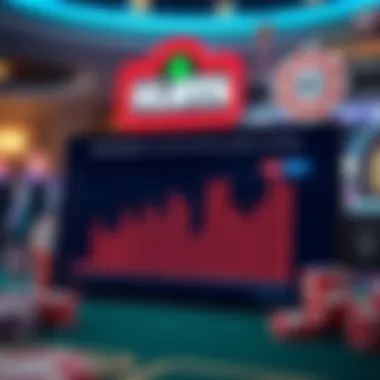 Market Trends in Online Gambling Graph showing market trends in online gambling