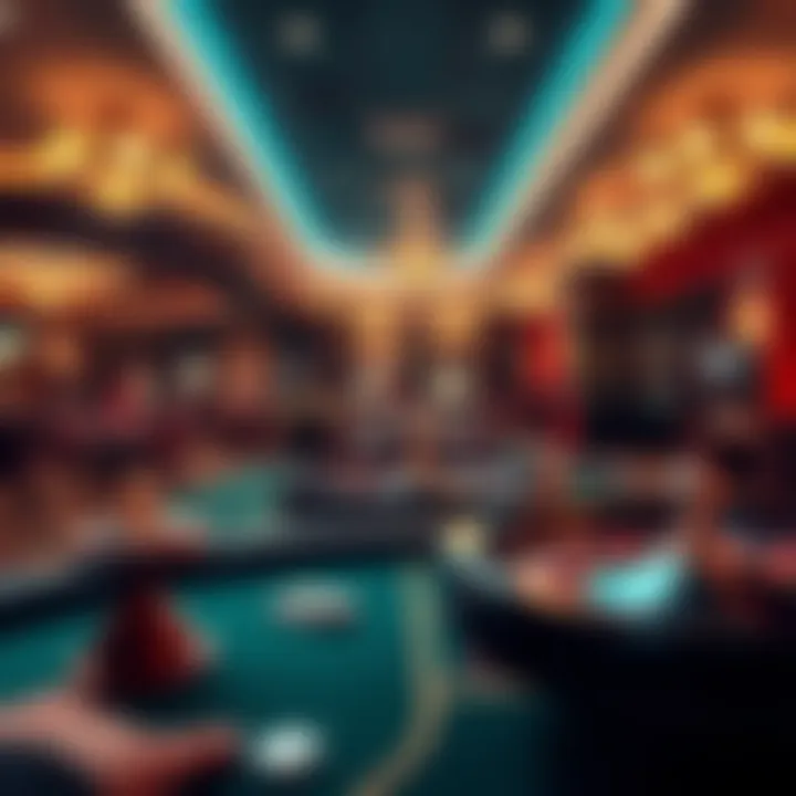 Responsible Gaming Environment A serene gaming environment that promotes responsible gaming practices.
