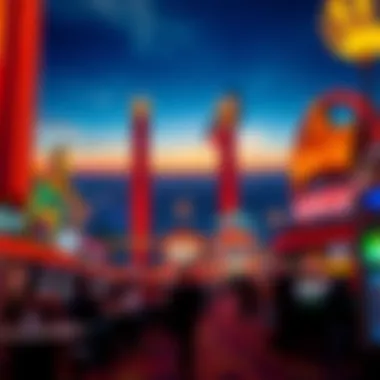 Visual representation of the local economic impact of Winstar Casino